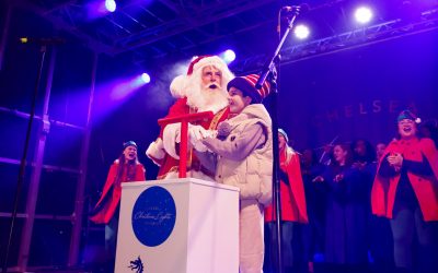 Chelsea switches on for Christmas with 34kms of fairy lights