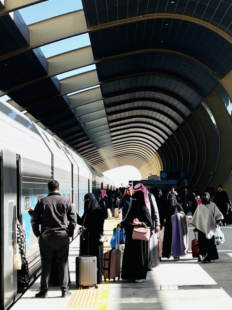 Fast train from Riyadh 